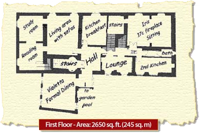 First floor plan